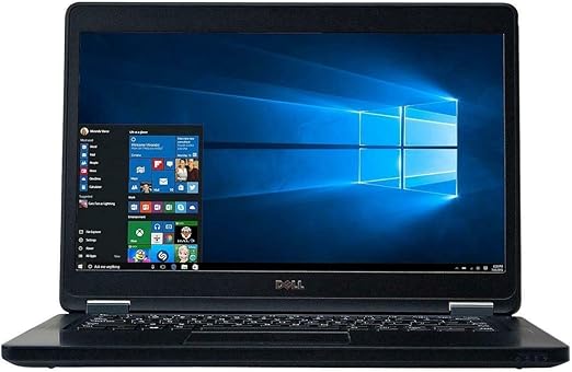 Dell Latitude E7470 14in Laptop, Core i5-6300U 2.4GHz, 8GB Ram, 256GB SSD, Windows 10 Pro 64bit (Renewed)