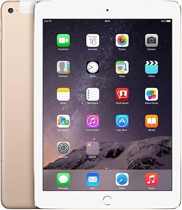 Apple iPad Air 2 MH2P2LL/A 9.7-inch 64GB WiFi+Cellular Unlocked Tablet (Gold)