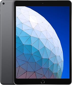 2019 Apple iPad Air (10.5-Inch, Wi-Fi + Cellular, 64GB) - Space Gray (Renewed)