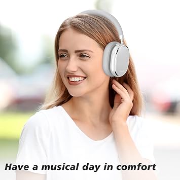 Srhythm NiceComfort 95 Hybrid Noise Cancelling Headphones,Wireless Bluetooth Headset with Transparency Mode,HD Sound (Renewed)