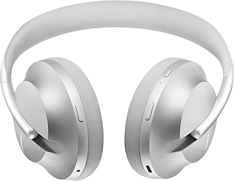 Bose Noise Cancelling Wireless Bluetooth Headphones 700, with Alexa Voice Control, Silver (Renewed)