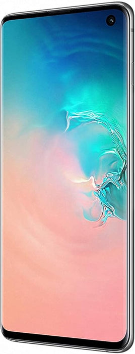 Samsung Galaxy S10 128GB Unlocked Phone Prism White (Renewed)