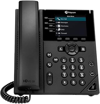 Polycom VVX 350 Business IP Phone (Power Supply Not Included)