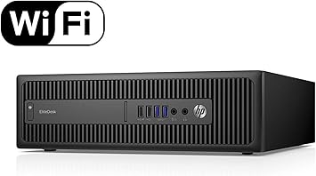 HP EliteDesk 800 G1 SFF High Performance Business Desktop Computer, Intel Quad Core i5-4590 upto 3.7GHz, 16GB RAM, 1TB HDD, 256GB SSD (boot), DVD, WiFi, Windows 10 Professional (Renewed)