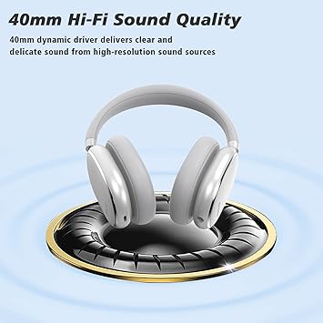 Srhythm NiceComfort 95 Hybrid Noise Cancelling Headphones,Wireless Bluetooth Headset with Transparency Mode,HD Sound (Renewed)