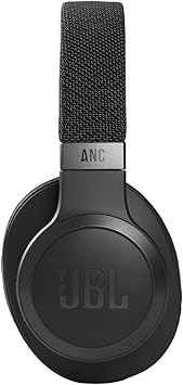 JBL Live 660NC Wireless Over-Ear Noise Cancelling Bluetooth Headphones, Up to 50 Hours of Playtime - Black (Renewed)