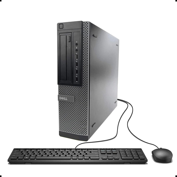 Dell Optiplex 7010 Desktop Computer - Intel Core i5 3.6GHz, 16GB DDR3, New 500GB SSD, Windows 10 Pro 64-Bit, WiFi, USB 3.0, DVDRW, 2X Display Port (Renewed)