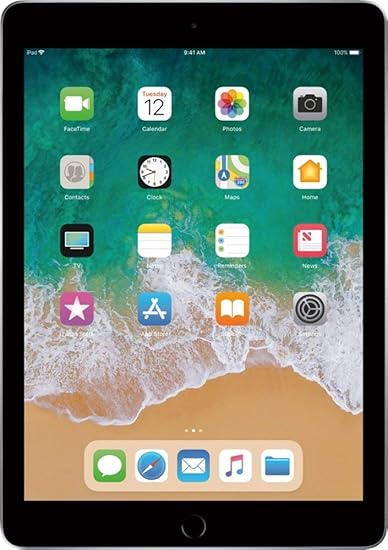 Apple iPad (5th Generation) Wi-Fi, 128GB - Space Gray