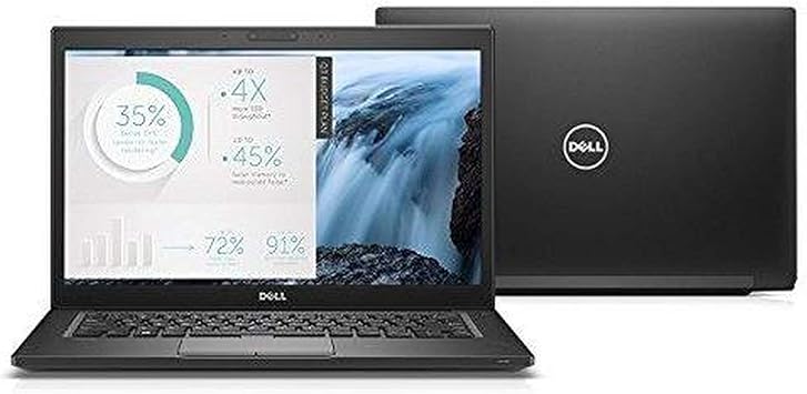 Dell Latitude E7470 14in Laptop, Core i5-6300U 2.4GHz, 8GB Ram, 256GB SSD, Windows 10 Pro 64bit (Renewed)