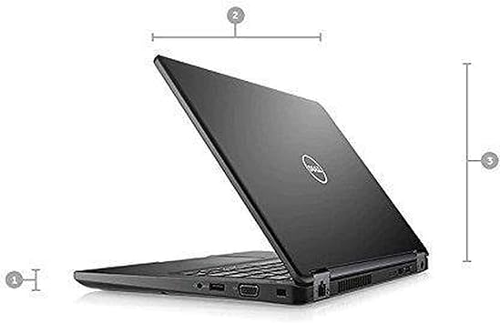 Dell Latitude 5480 Laptop, 14 Inch HD Anti-Glare Non-Touch Display, Intel Core 7th Generation i5-7300U, 8 GB DDR4, 256 GB SSD, Windows 10 Pro (Certified Refurbished)