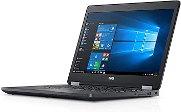 Dell Latitude E5470 14 Business Laptop Computer: Intel Core i5 6300U up to 3.0GHz/ 8GB DDR4 RAM/ 256GB SSD/ WiFi/ Bluetooth/ USB 3.0/ HDMI/ Windows 10 Professional (Renewed)