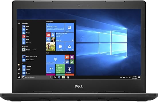 Dell Latitude 14-3480 Intel Core i5-6200U X2 2.3GHz 4GB 256GB SSD 14", Black (Certified Refurbished)