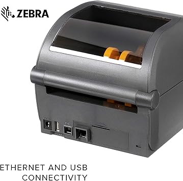 Zebra ZD420d Direct Thermal Desktop Printer 203 dpi Print Width 4 in USB Ethernet ZD42042-D01E00EZ