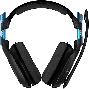 ASTRO Gaming A50 Wireless Dolby Gaming Headset - Black/Blue - PlayStation 4 + PC (Gen 3) (Renewed)