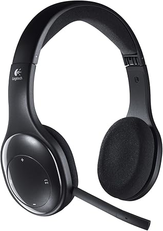 Logitech H800 Bluetooth Wireless Headset with Mic for PC, Tablets and Smartphones (Renewed)