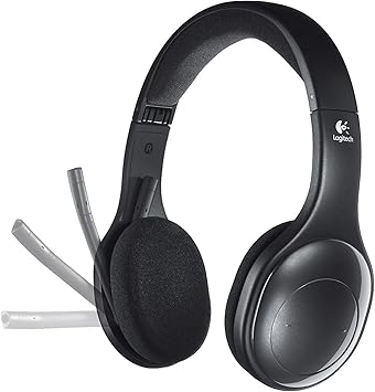 Logitech H800 Bluetooth Wireless Headset with Mic for PC, Tablets and Smartphones (Renewed)