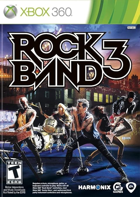 MTV Games Rock Band 3 - Xbox 360 (Game) (Renewed)