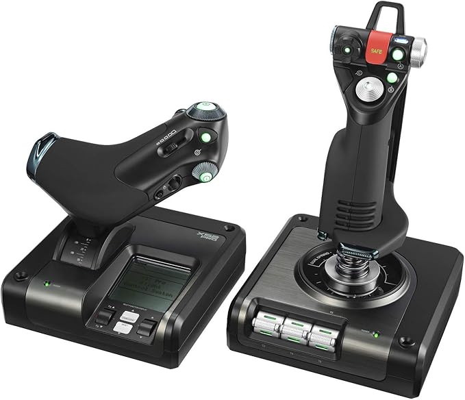 Logitech G X52 Pro Flight Contol System (Renewed)