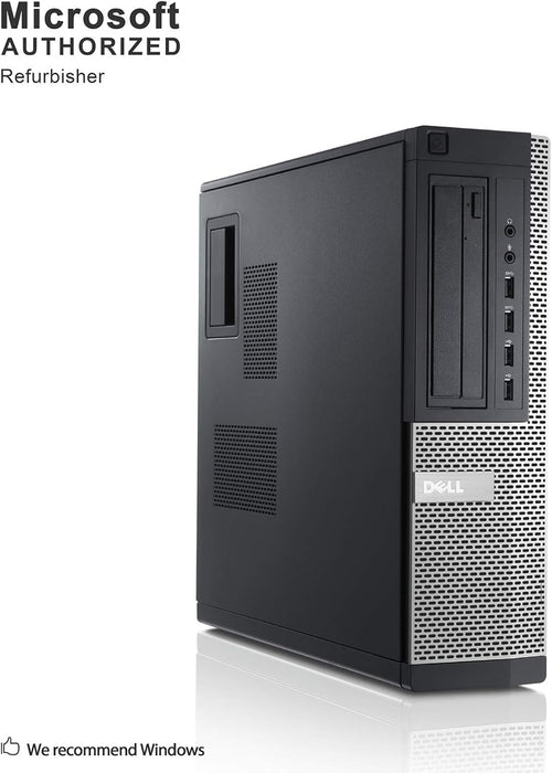 Dell Optiplex 7010 Desktop Computer - Intel Core i5 3.6GHz, 16GB DDR3, New 500GB SSD, Windows 10 Pro 64-Bit, WiFi, USB 3.0, DVDRW, 2X Display Port (Renewed)