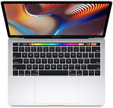 Apple 13" MacBook Pro, Retina, Touch Bar, 3.1GHz Intel Core i5 Dual Core, 8GB RAM, 512GB SSD, Space Gray, MPXW2LL/A (Refurbished)