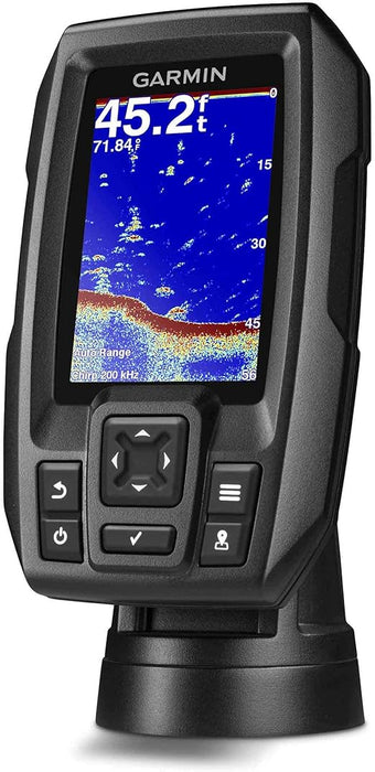 Garmin Striker 4 3.5" Chirp Fishfinder GPS (010-01550-00) with Protective Cover (Renewed)