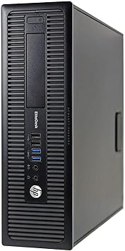 HP EliteDesk 800 G1 SFF High Performance Business Desktop Computer, Intel Quad Core i5-4590 upto 3.7GHz, 16GB RAM, 1TB HDD, 256GB SSD (boot), DVD, WiFi, Windows 10 Professional (Renewed)