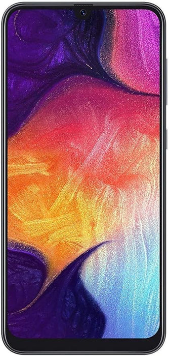 Samsung Galaxy A50 64GB (Canadian Moded) A505W 6.4 inch Display Triple Camera 25MP Black Unlocked Phone (Renewed)