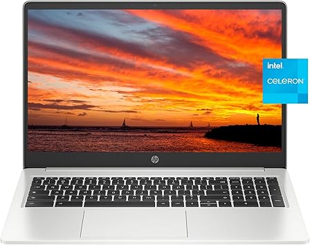 HP 15.6" HD Chromebook Laptop Intel Pentium N6000 8GB 128GB SSD Mineral Silver