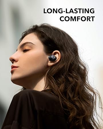 Soundcore by Anker Life A2 NC Multi-Mode Noise Cancelling Wireless Earbuds,ANC Bluetooth Earbuds with 6-Mic Clear Calls,35-Hr Playtime, and Deep Bass, Fast Charging, Transparency, and App (Renewed)