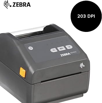 Zebra ZD420d Direct Thermal Desktop Printer 203 dpi Print Width 4 in USB Ethernet ZD42042-D01E00EZ