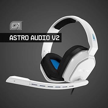 ASTRO Gaming ASTRO A10 Gaming Headset for PlayStation 4 (White) - PlayStation 4 (Renewed)