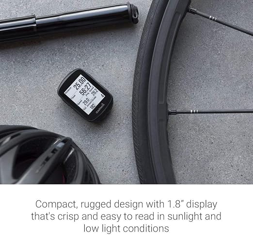 Garmin Edge 130 Speed and Cadence Bundle, Compact and Easy-to-use GPS Cycling/Bike Computer, Includes Additional Sensors (Renewed)