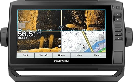 Garmin ECHOMAP UHD 93sv, 9" Keyed-Assist Touchscreen Chartplotter with U.S. LakeVü g3 and GT54UHD-TM transducer (Renewed)