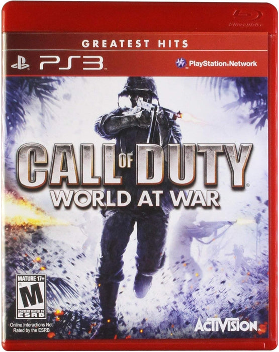 ACTIVISION Call of Duty: World at War Greatest Hits - Playstation 3 (Renewed)