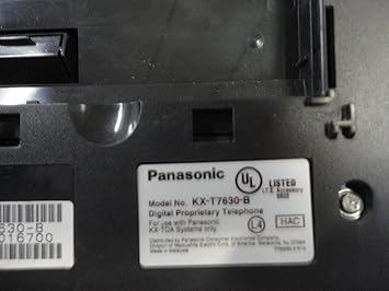 Panasonic KX-T7630-B Business Phones KX-T7630