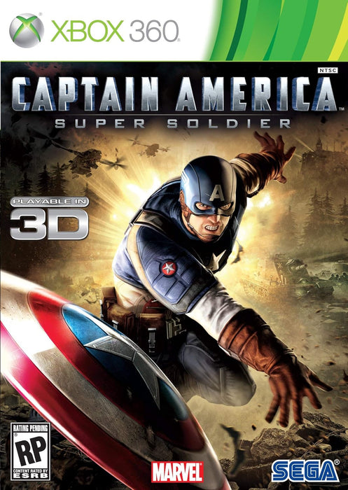 SEGA Captain America: Supersoldier - Xbox 360 (Renewed)