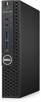 Dell Optiplex 3050 Micro Business Desktop Computer (Intel Core i3-6100T, 4GB DDR4, 128GB SSD) Windows 10 Pro (Renewed)