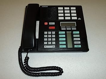 Nortel/Meridian M7310 PBX Black 4-7 Line Telephone with Speaker (Norstar NT8B20)