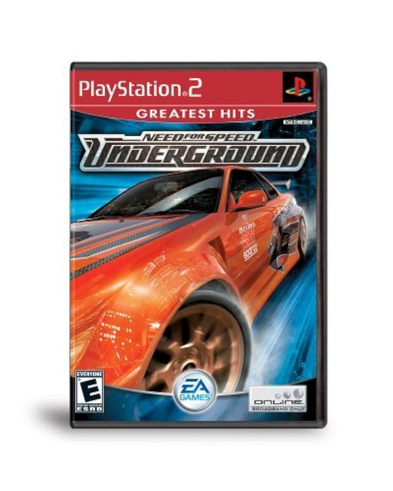 Need for Speed Underground by Electronic Arts | Street Racing Game with Customizable Cars, Multiple Race Modes, and Online Multiplayer | PlayStation 2