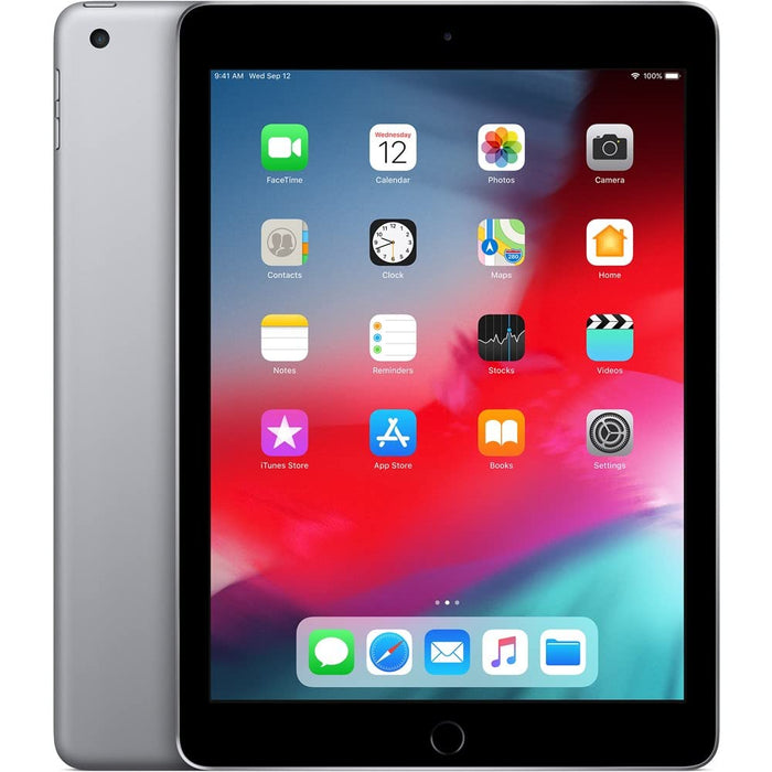 Apple iPad 2018 6th Generation Wi-Fi Only | 9.7-inch Retina Display, A10 Fusion Chip, Apple Pencil Compatible, 32GB/128GB Storage