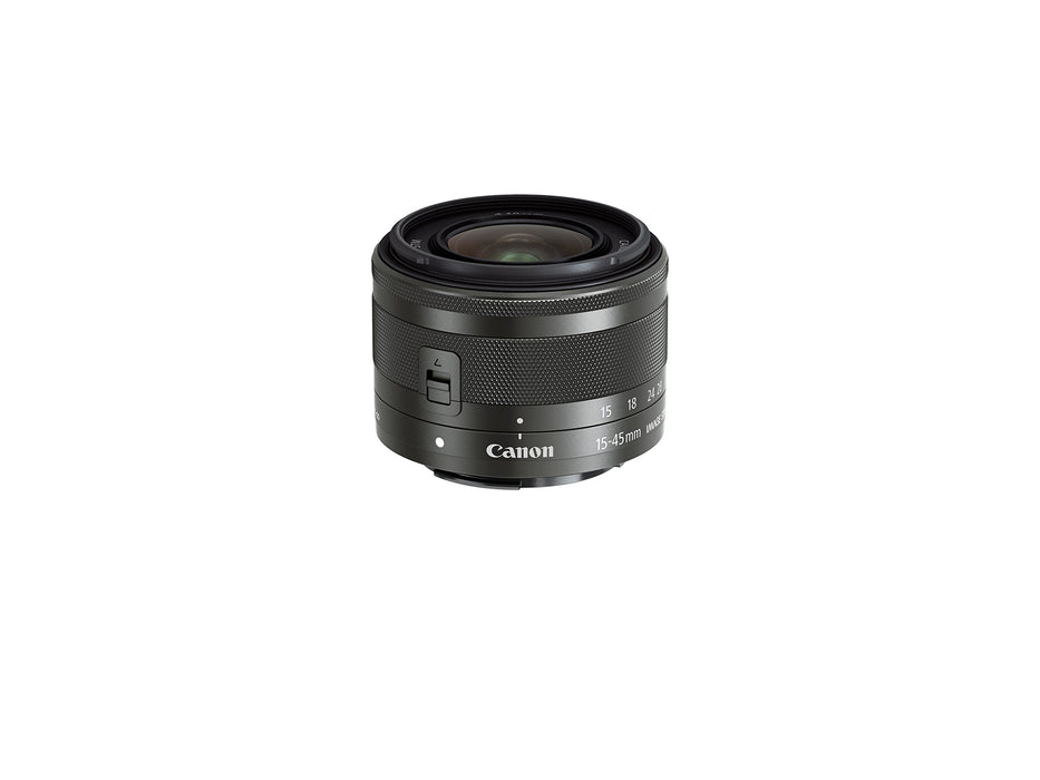 Canon EF-M 15-45mm f/3.5-6.3 IS STM Zoom Lens | Optical Image Stabilization, Compact and Lightweight, Wide-Angle to Telephoto, for Canon EOS M-Series Cameras