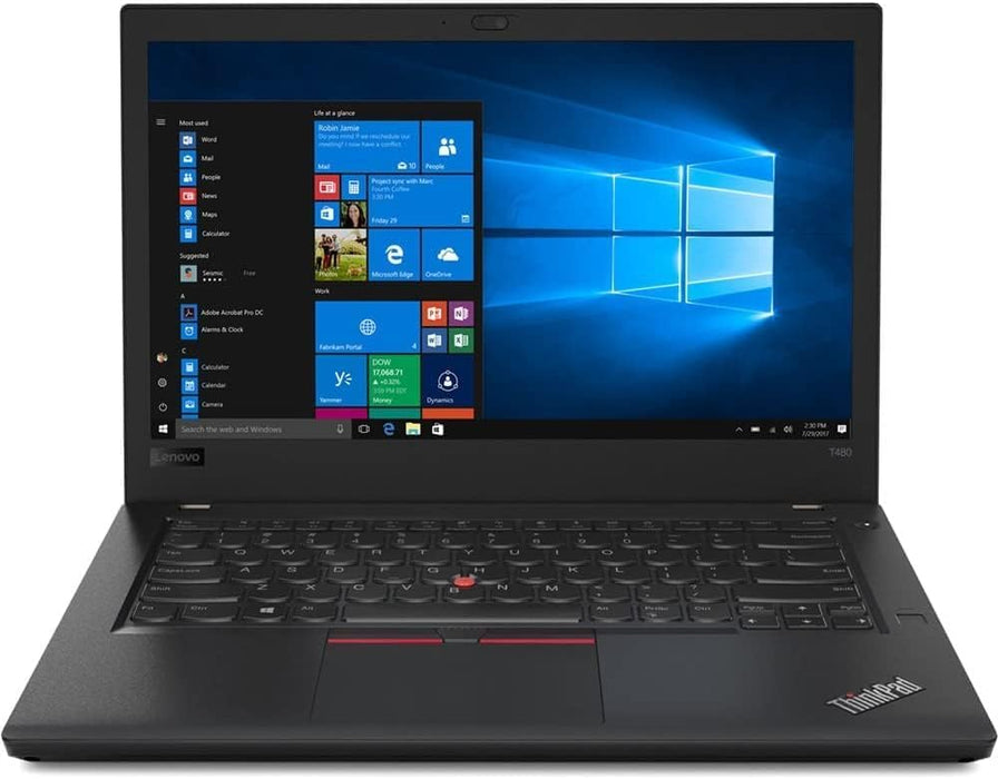 Lenovo ThinkPad T480 | 14-inch FHD Business Laptop with 8th Gen Intel Core i7, 32GB RAM, 1TB SSD, and Long Battery Life