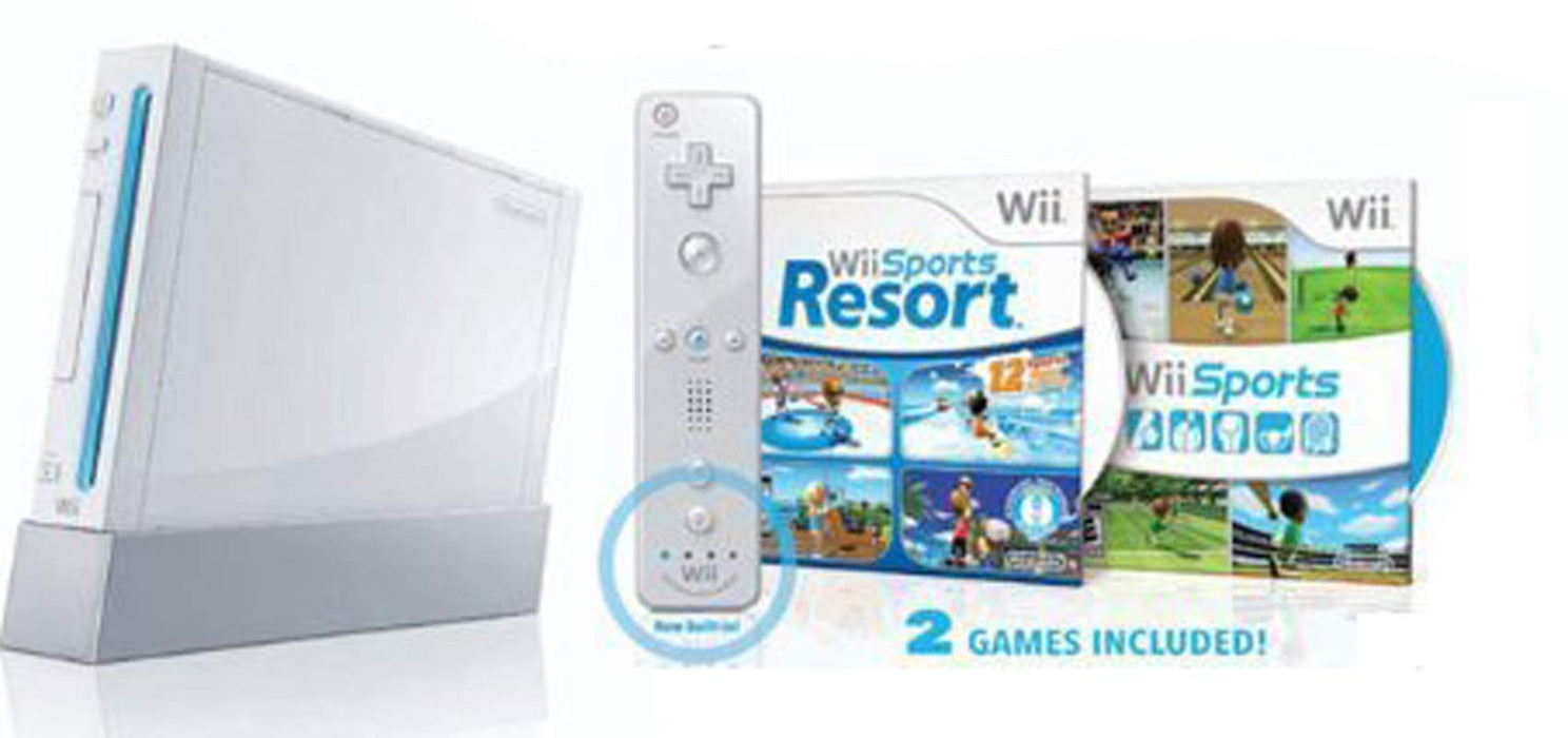 Nintendo Wii Sports & Resort Special Value Edition | 21 Sports Games, Motion-Controlled Fun, Multiplayer, Compatible with Wii & Wii U