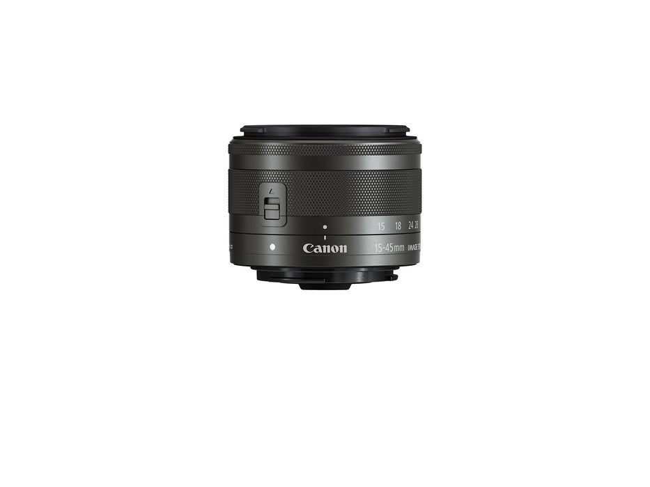 Canon EF-M 15-45mm f/3.5-6.3 IS STM Zoom Lens | Optical Image Stabilization, Compact and Lightweight, Wide-Angle to Telephoto, for Canon EOS M-Series Cameras