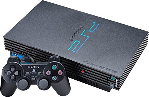 PlayStation 2 Slim Line Version 1 | Classic PS2 Console with DVD Playback, Compact Design, and Backward Compatibility