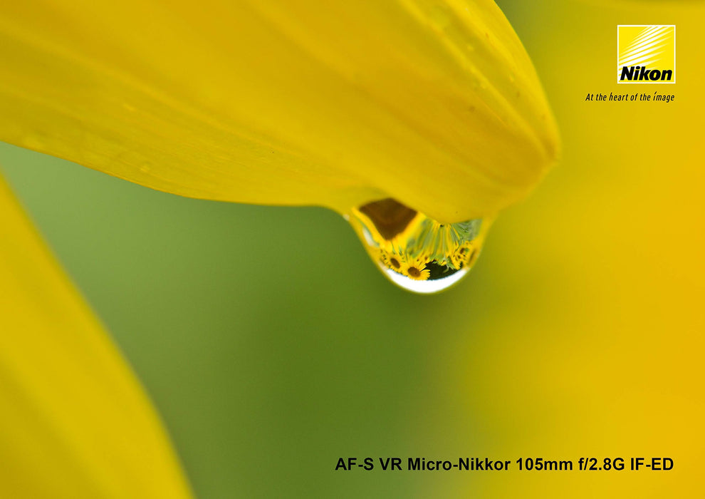 Nikon AF-S VR Micro-NIKKOR 105mm f/2.8G IF-ED Lens | Macro Lens with Vibration Reduction, 1:1 Magnification, Silent Wave Motor, Nano Crystal Coat, for Nikon DSLR Cameras