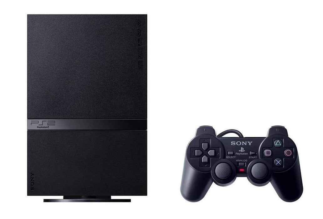 PlayStation 2 Slim Line Version 1 | Classic PS2 Console with DVD Playback, Compact Design, and Backward Compatibility