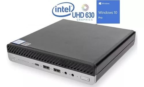 HP EliteDesk 800 G3 Mini Business Desktop | Intel Core i5-6500, 8GB RAM, Compact Design, 256GB SSD, Windows 10 Pro