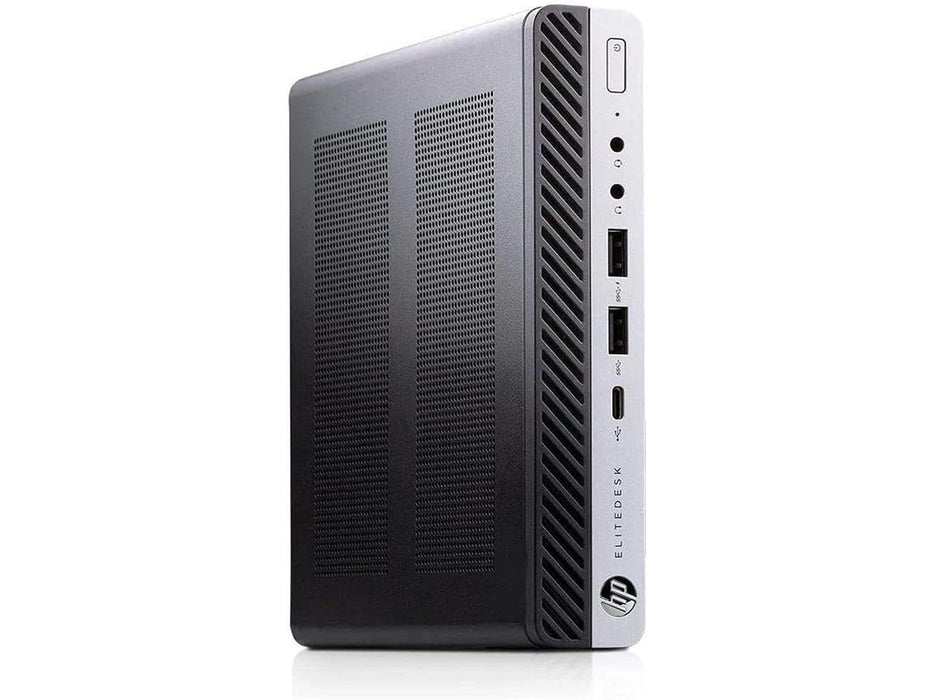 HP EliteDesk 800 G3 Mini Business Desktop | Intel Core i5-6500, 8GB RAM, Compact Design, 256GB SSD, Windows 10 Pro